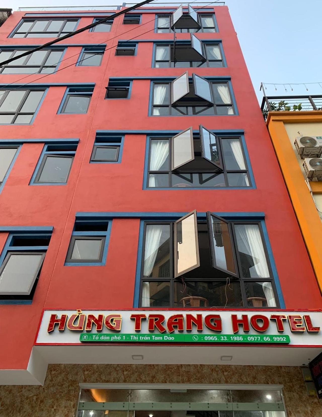 Khach San Hung Trang Hotel Tam Ðảo Esterno foto